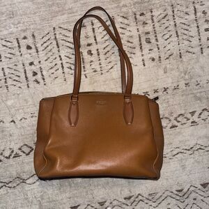 Kate Spade Brown Leather Shoulder Bag